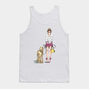 Daily Chic with African Hound Tank Top